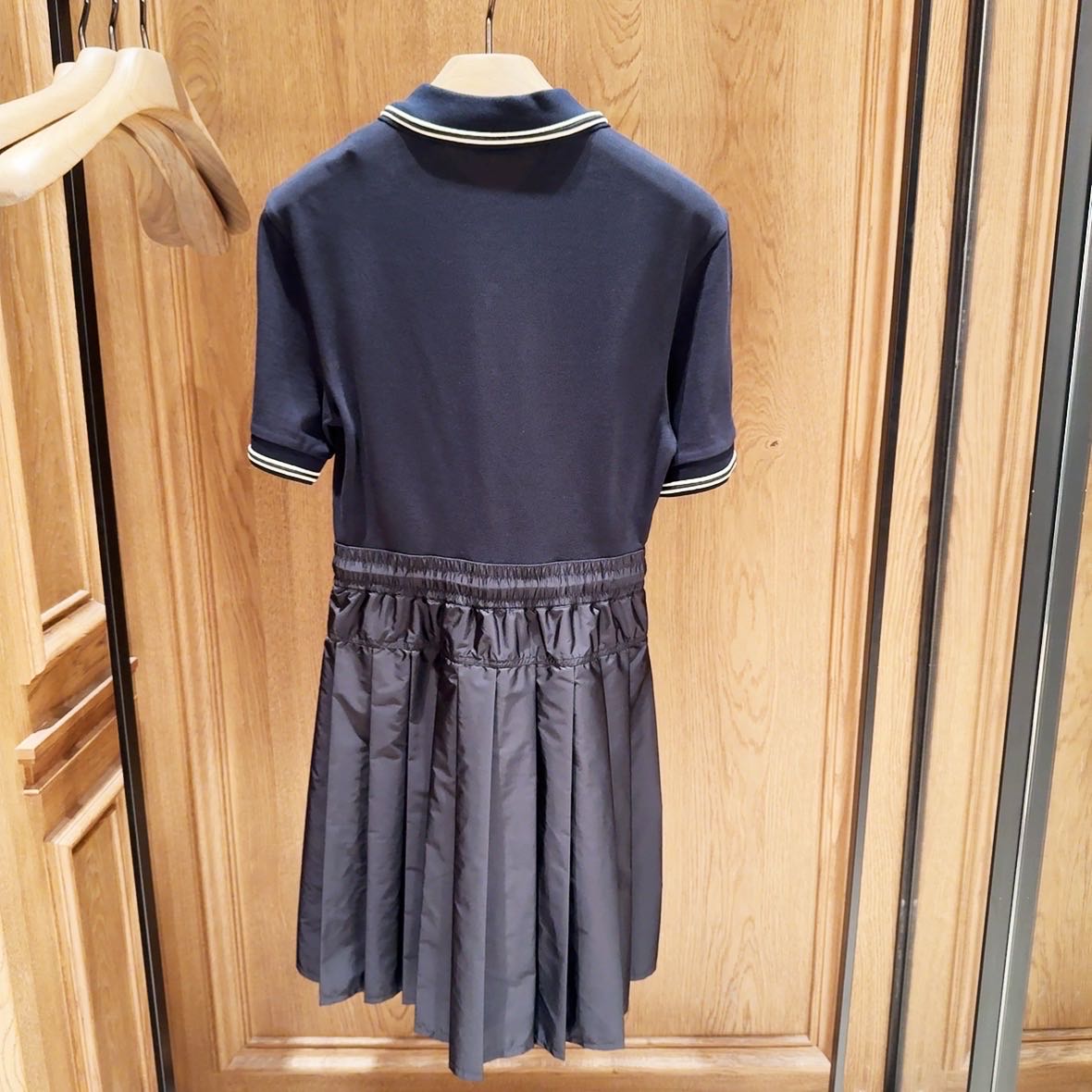Moncler Cotton Piquet Polo Shirt Dress K20938I0000689B2R778