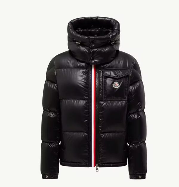 Classic Montbeliard Hooded Short Down Jacket