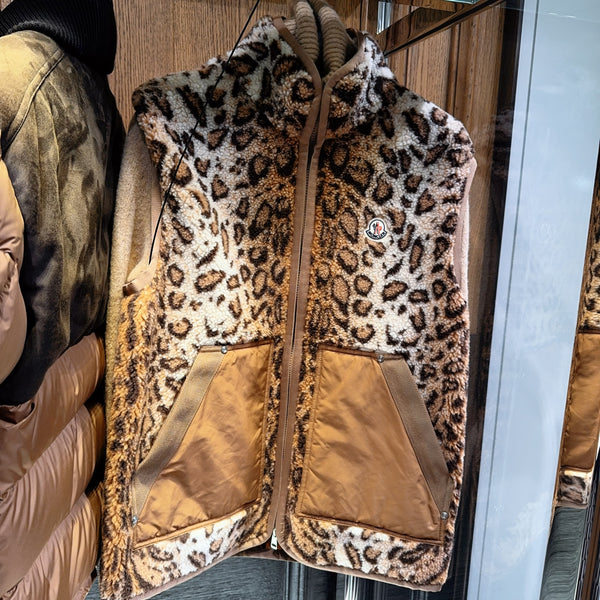 Wool Blend Teddy Zip-Up gilet