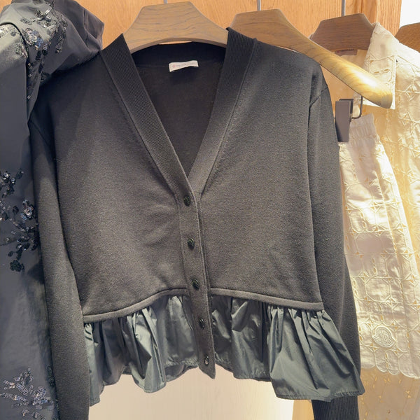 Cotton Cashmere  Silk Cardigan