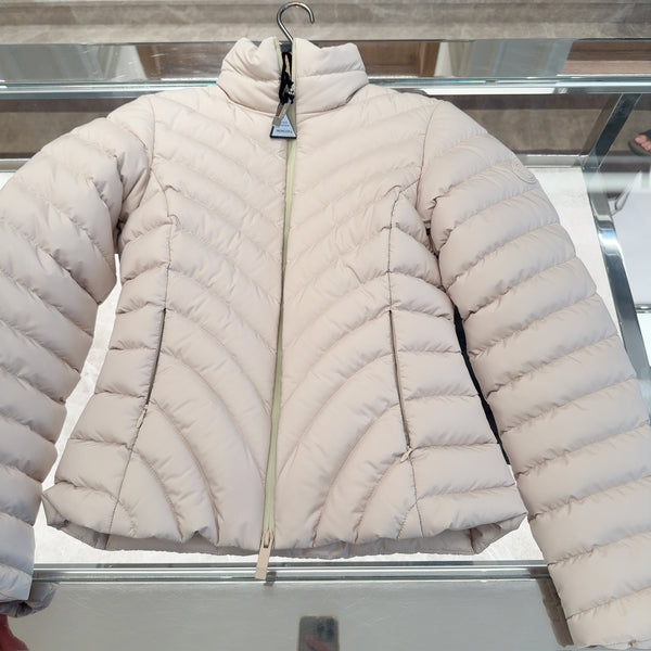 Grange Diagonal-Quilted Short Down Jacket