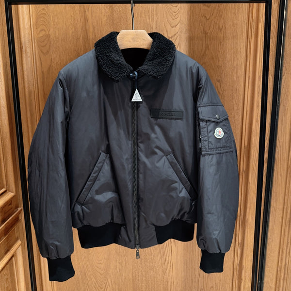 Maulevrier Reversible Teddy Aviator Jacket