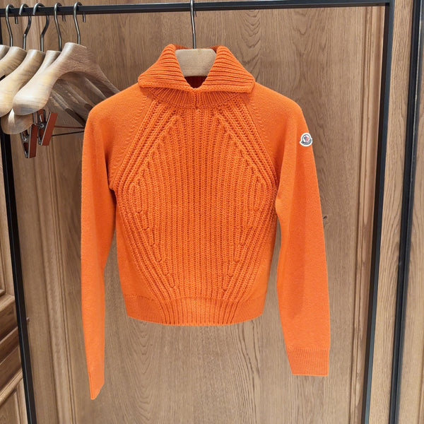 Wool  Cashmere High Collar Jumper