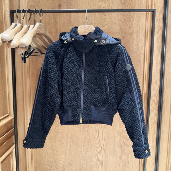 Wool Blend Short Jacket