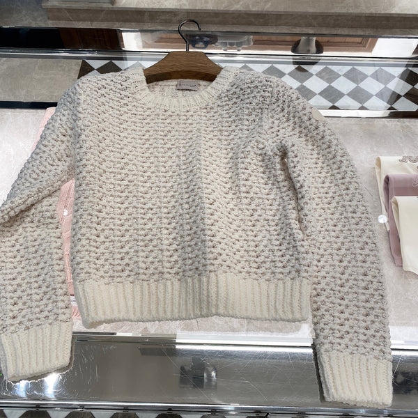 Textured Cotton Jumper