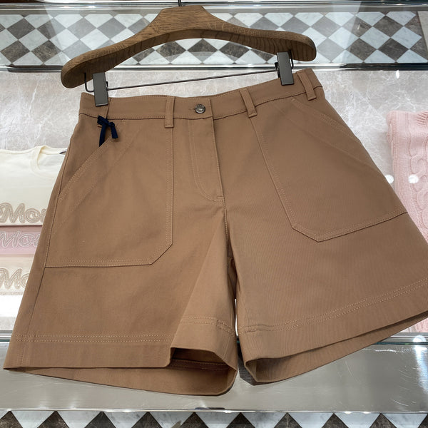 Cotton Gabardine Bermuda Shorts
