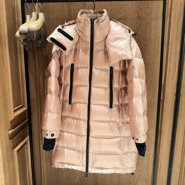 Rochelairs Hooded Long Down Jacket