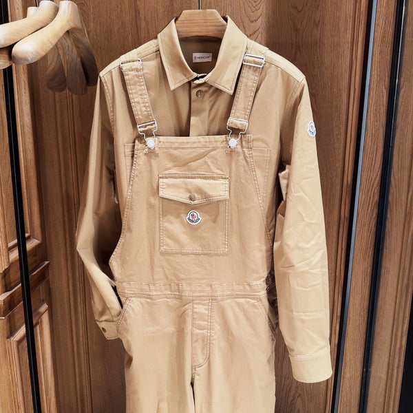 Cotton Gabardine Overalls