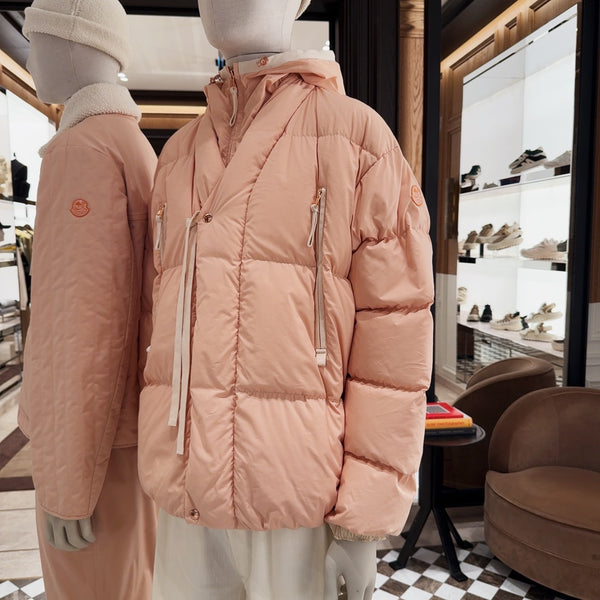 Moncler x Gilga Farm by Donald Glover Tangelo Short Down Jacket