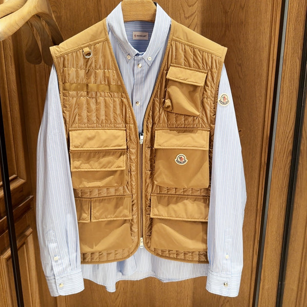 Moncler Ytise Vertical-Quilted Padded Gilet