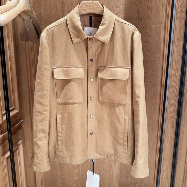 Moncler Callaqui Linen Shirt Jacket