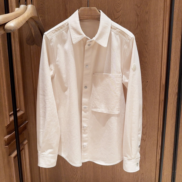 Moncler Denim Long Sleeve Shirt