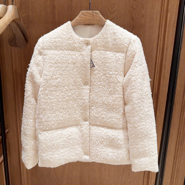 Gerberoy Tweed Short Down Jacket