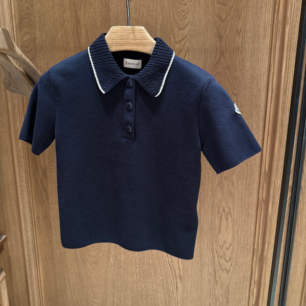 Knit Cotton Polo Shirt