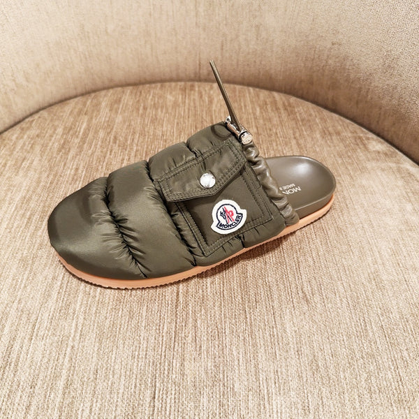 Mon Pocket Padded Leather Mules